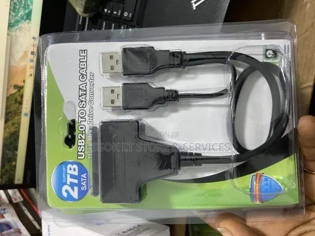 USB 2.0 to Sata Cable for Laptop and System Unit HDD · Photo 1