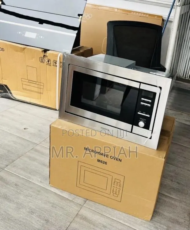 Classic Kenwood 60cm Tempered Glass Microwave(Gray). · Photo 1