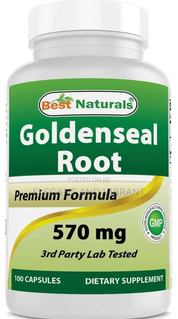 Goldenseal Root 570 Mg 100 Capsules · Photo 1