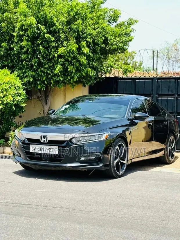 Honda Accord Sport 2018 Black · Photo 1