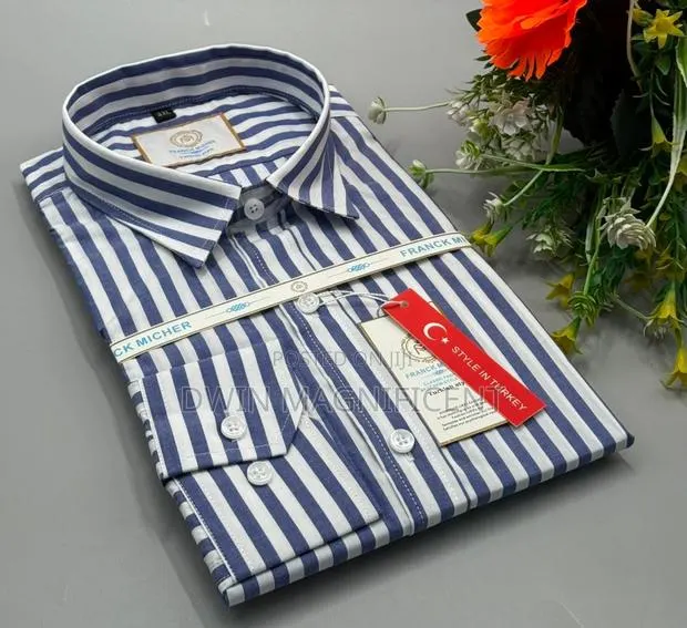 Franck Michel Luxe Men's Button-Down Shirt · Photo 1