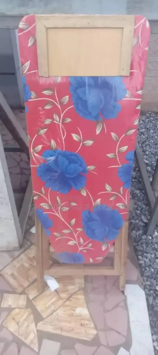 Strong Wooden Ironing Board – Classic, Durable Foldable · Photo 1