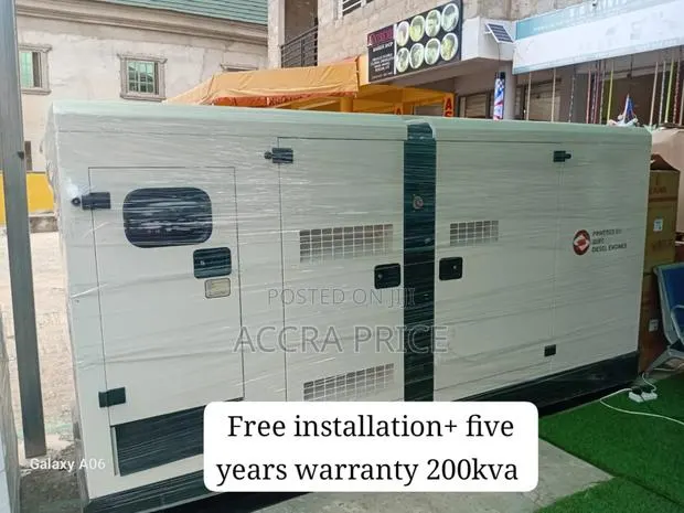 Power on Demand 200kva Perkins Gen Diesel Perkins Generator · Photo 1