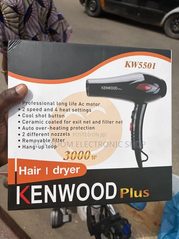 Kenwood Hair Hand Dryer 3000w · Photo 1