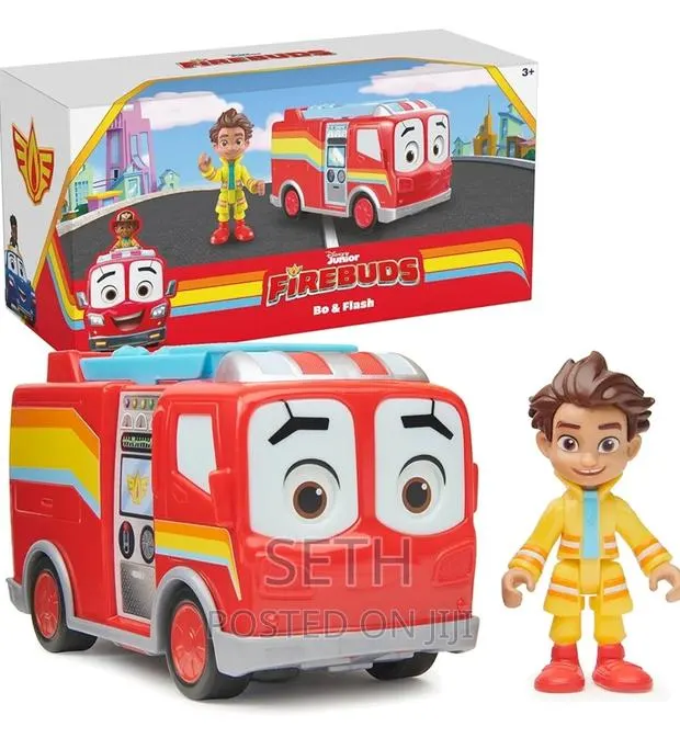 Disney Junior Firebuds, Bo and Flash, Action Figure And · Photo 1