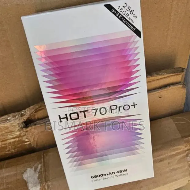 New Infinix Hot 70 Pro 5G+ 256 GB Black · Photo 1
