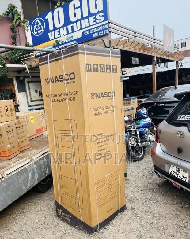 Premium Nasco Nas-Fl400-1dr-1 1 Door Electric Beverage Cooler(358l). · Photo 1