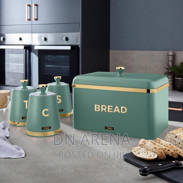 Tower Bread Bin With Cannisters · Photo 1