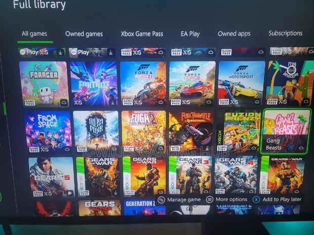 Xbox One and Series Digital Games Loading · Photo 3