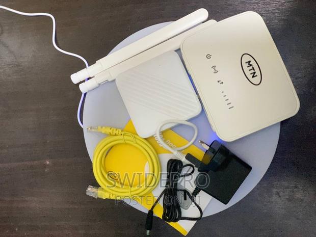 4G MTN Universal Router Broadband + Back Up Battery/Ups · Photo 2