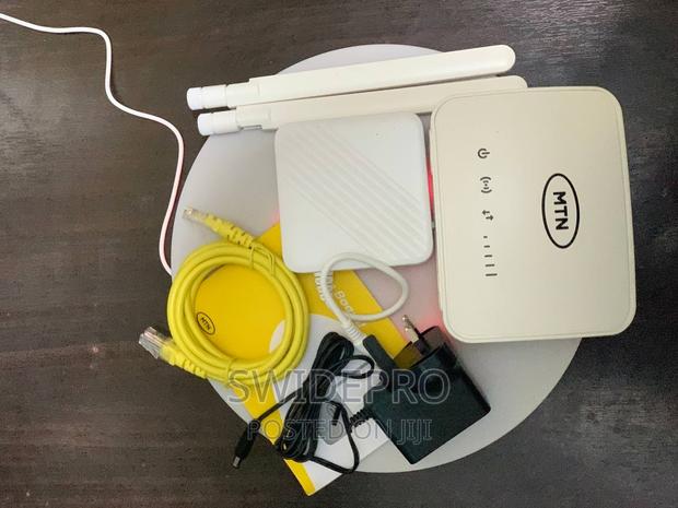 4G MTN Universal Router Broadband + Back Up Battery/Ups · Photo 4