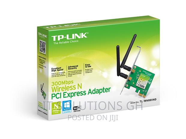 Tp-Link TL-WN881ND N300 Pcie Wireless Wifi Adapter · Photo 1