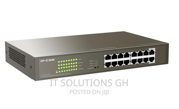 16GE+2SFP Ethernet Unmanaged Switch With 16-Port Poe · Photo 1