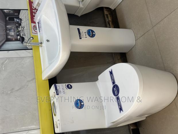 Frencia One Piece WC and Basin Complete_close Couple WC Set · Photo 3