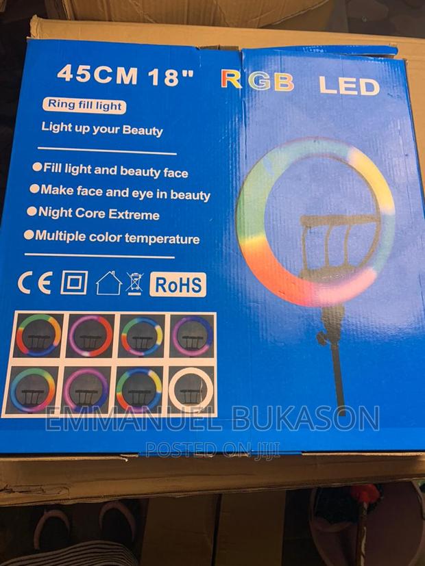 18inch RGB Ringlight With Bag and Stand · Photo 2