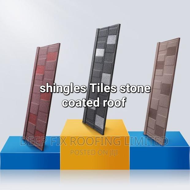 Shingles Tiles Stone Coated 0.45mm 50 Years · Photo 1