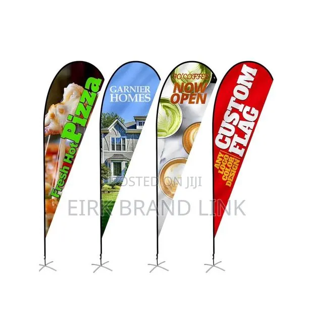 Teardrop Flag / Feather Flag With Printing · Photo 1