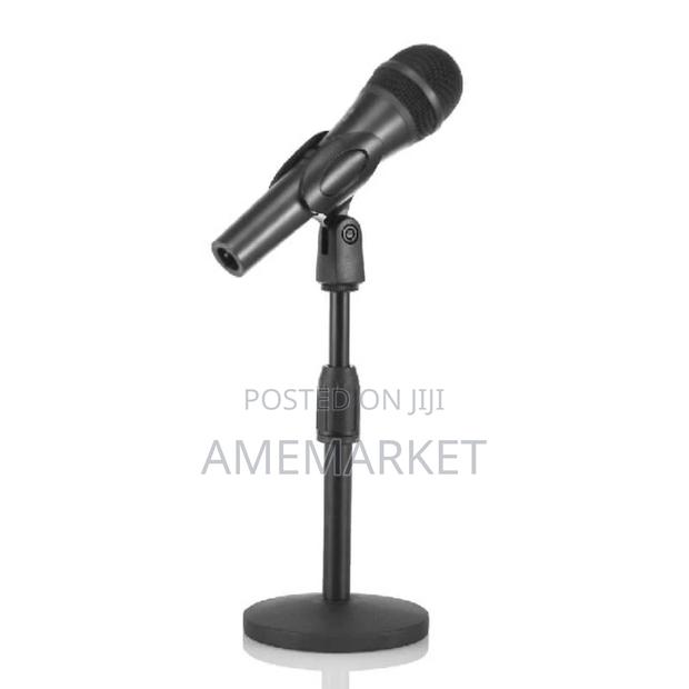 Metal Desktop Microphone Stand Live Streaming Studio Condenser Mic · Photo 2