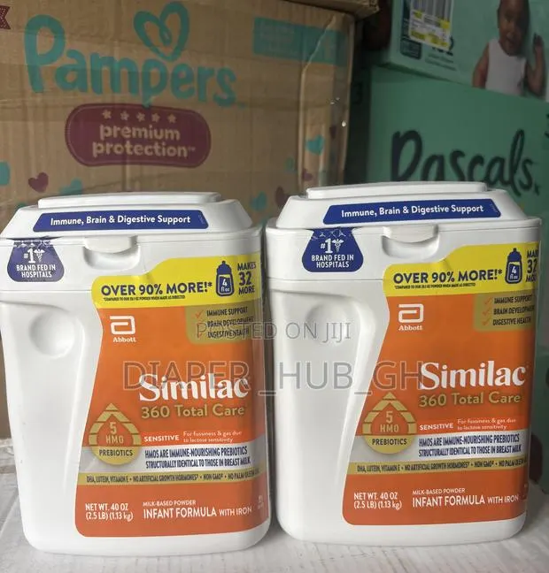 Similac 360 Total Care Sensitive Baby Formula Powder, 34-Oz Value Tub · Photo 1