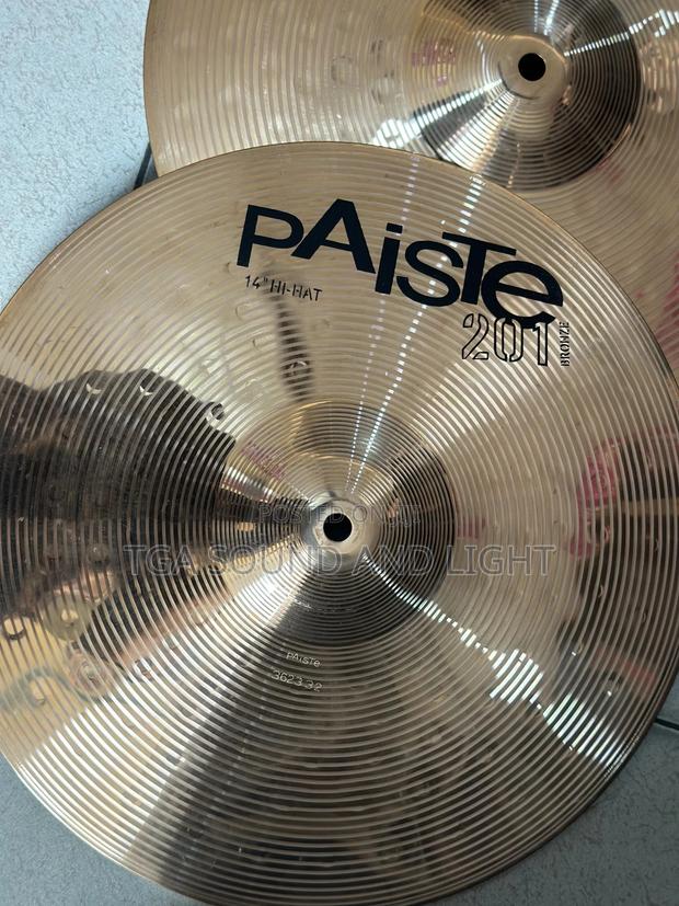 Paiste 201 Bronze Set With Splash · Photo 2