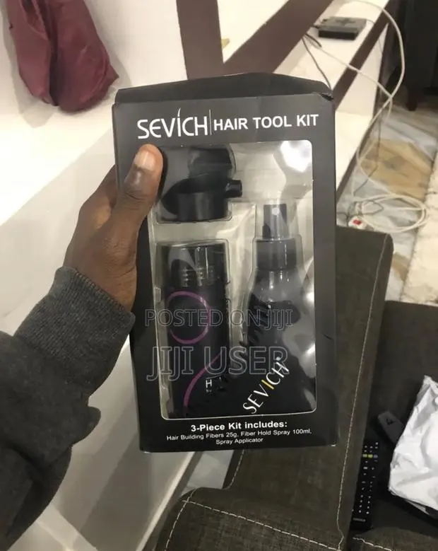 Sevich Hair Fiber With Its Holding Spray · Photo 1