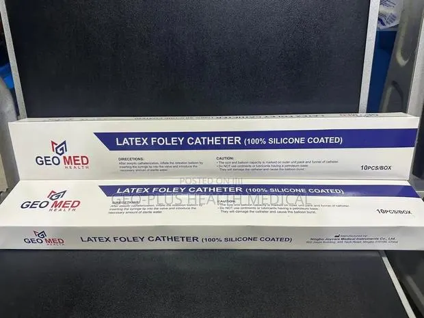 Latex Foley Catheter ( 100% Silicone Coated) · Photo 1