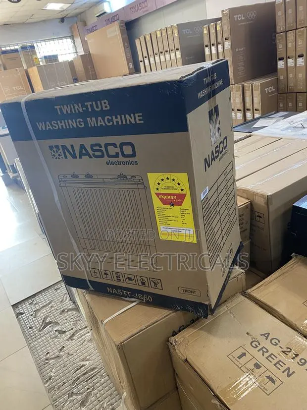 Nasco 5kg Twin Turb Washing Machine New · Photo 1