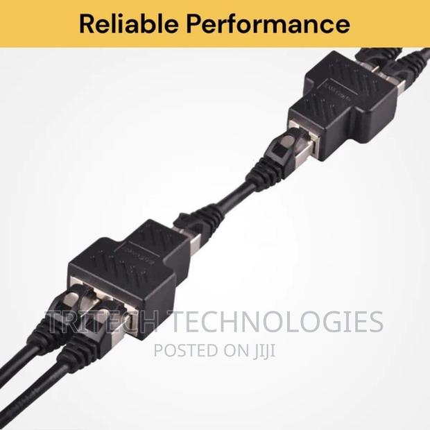 RJ45 Ethernet Lan Network Splitter 1 TO 2 DOUBLE Adapter · Photo 3