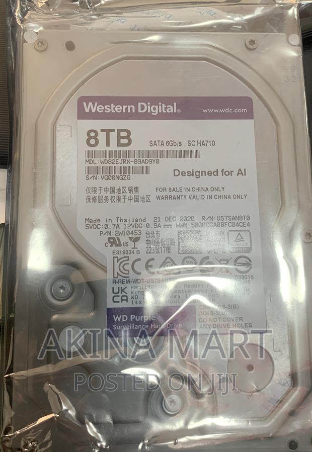 8tb Wd Surveillance Hard Disk Wd 8tb HDD · Photo 2