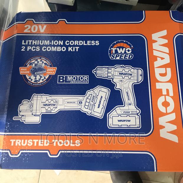 Wadfow 2pcs Cordless Combo Kit · Photo 3