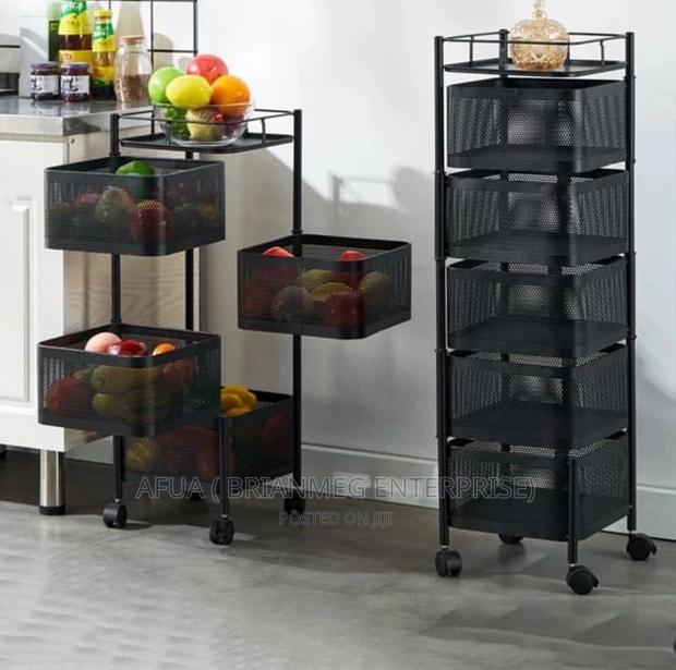 4tier and 5tier Vegetables Storage Racks · Photo 1