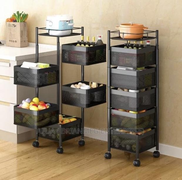 4tier and 5tier Vegetables Storage Racks · Photo 2