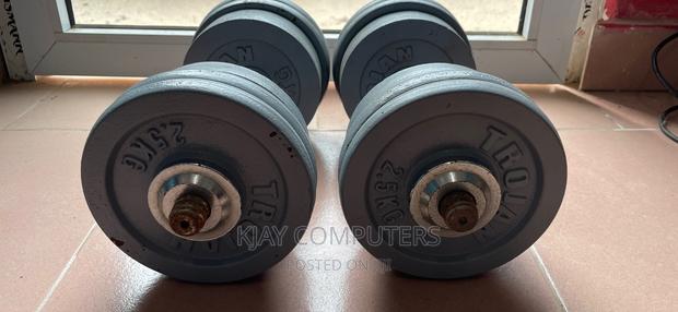Pair of 20kg Dumbbells · Photo 2
