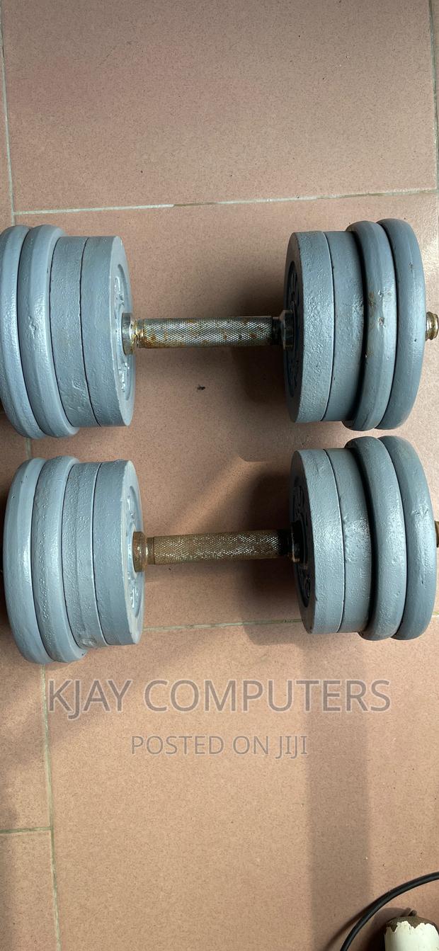 Pair of 20kg Dumbbells · Photo 4