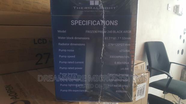 Frozen Prism 240 Black Argb Cpu Cooler · Photo 3