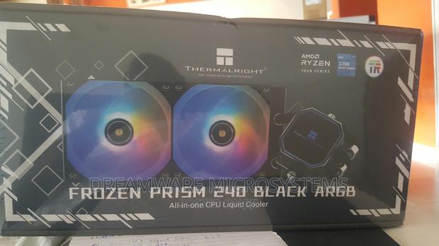 Frozen Prism 240 Black Argb Cpu Cooler · Photo 1