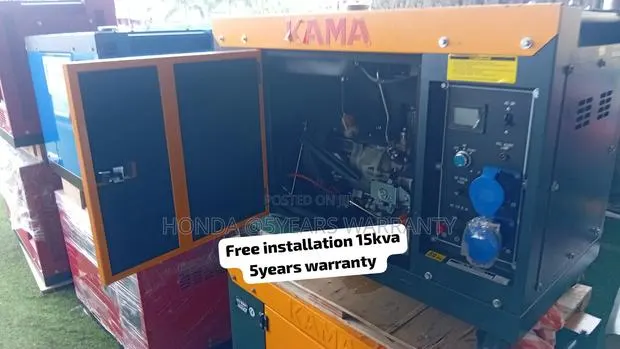 Strong Efficient KAMA Diesel Generator for All Your Power 15kVA · Photo 1