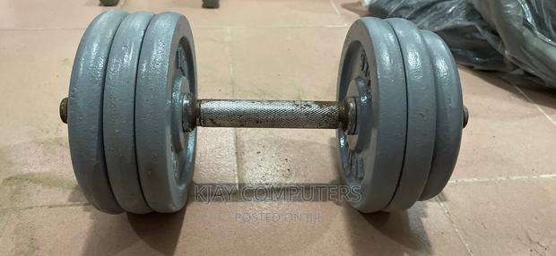15 Kg Single Carbon Steel Dumbbell · Photo 4