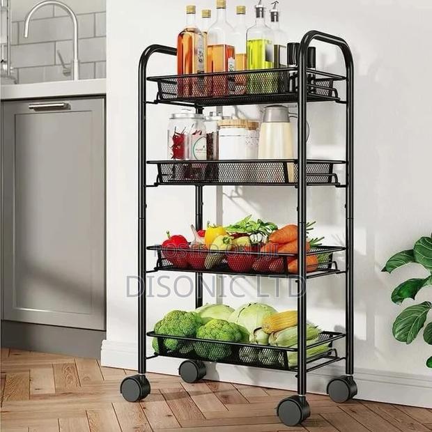 4 Tier Kitchen Trolley or Vegetable Rack · Photo 1