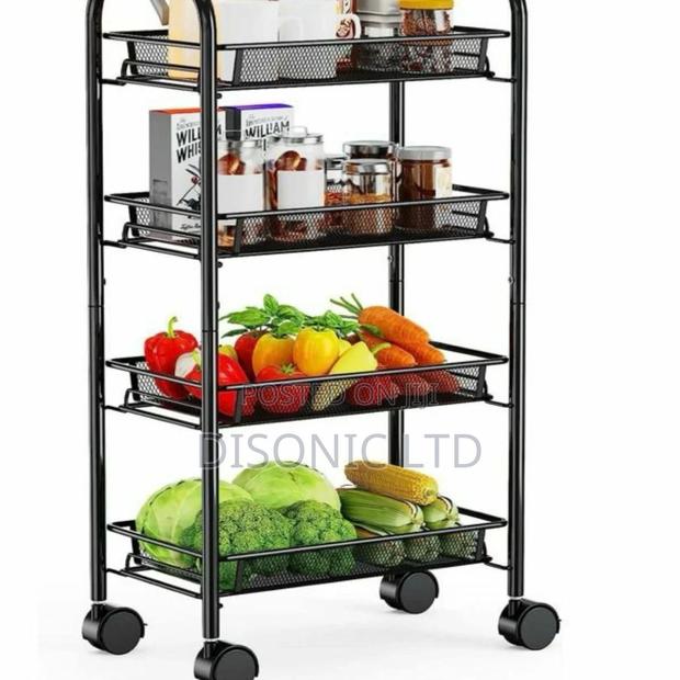 4 Tier Kitchen Trolley or Vegetable Rack · Photo 2