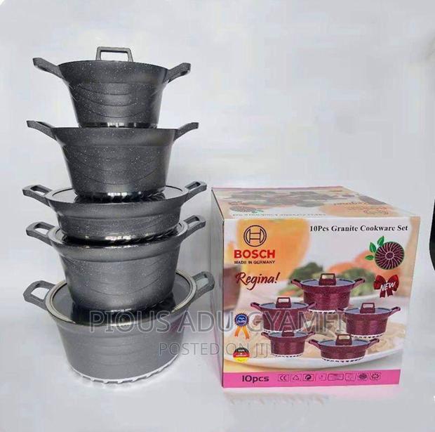 10 Pieces Bosch Nonstick Cookware · Photo 1