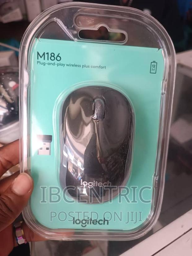 Logitech M186 Wireless Mouse With USB Receiver · Photo 1