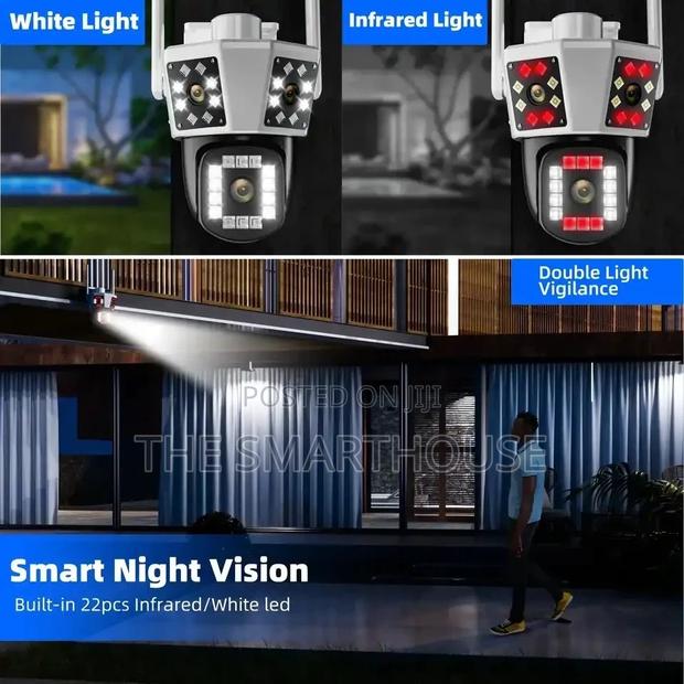 Smart Triple Lens CCTV Camera (Plus Free 128G Memory Card) · Photo 4
