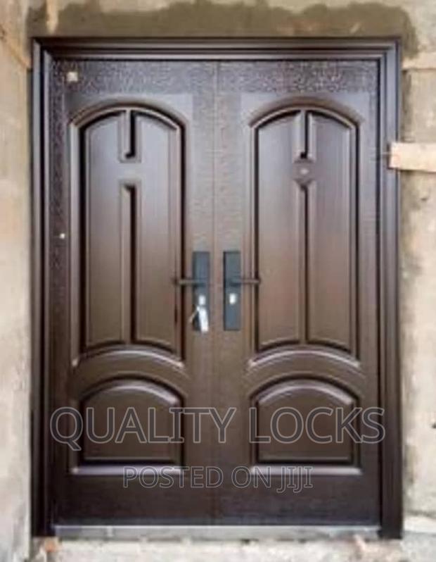 Double Locks Security Door