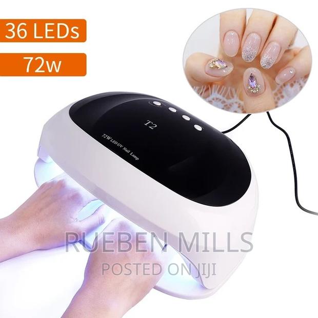 White and Black Sun T2 Two Hands Gel Polish Nails Dryer · Photo 1