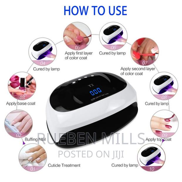 Smart Sensor Sun T2 Two Hands 2 in 1 Gel Polish Nails Dryer · Photo 3