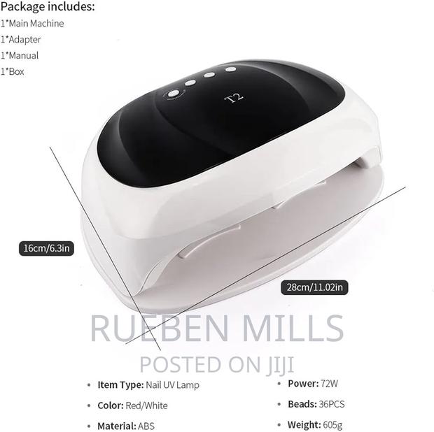 Smart 2.0 Sun T2 Two Hands 2 in 1 UV LED Nail Dryer · Photo 3