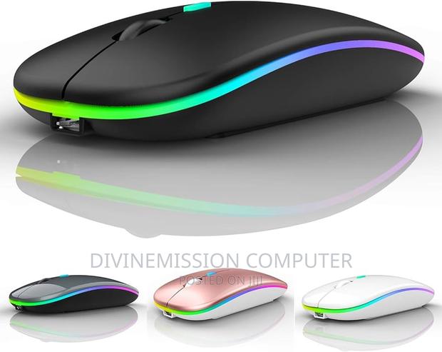 Slim Hp LED Rechargeable Mouse · Photo 1