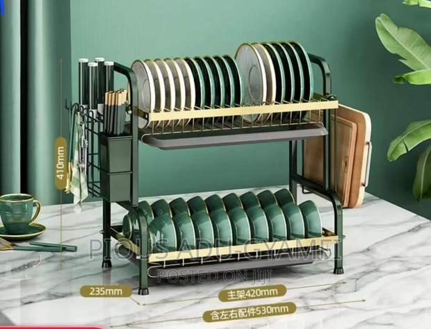 2 Layer Dish Rack · Photo 1