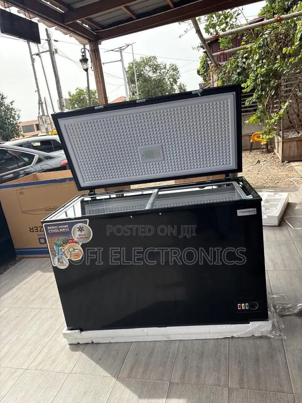 Nasco 400l Black Freezer Fast Cooling Easy Maintenance · Photo 1